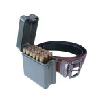 Коробка для оружейных патронов MTM Case-Gard 20 Round Belt Carrier, Forest Green (RM-20-11)