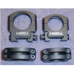 Кольца KEN FARRELL 1 дюйм Low in Steel Black Matte (0010IN-L)